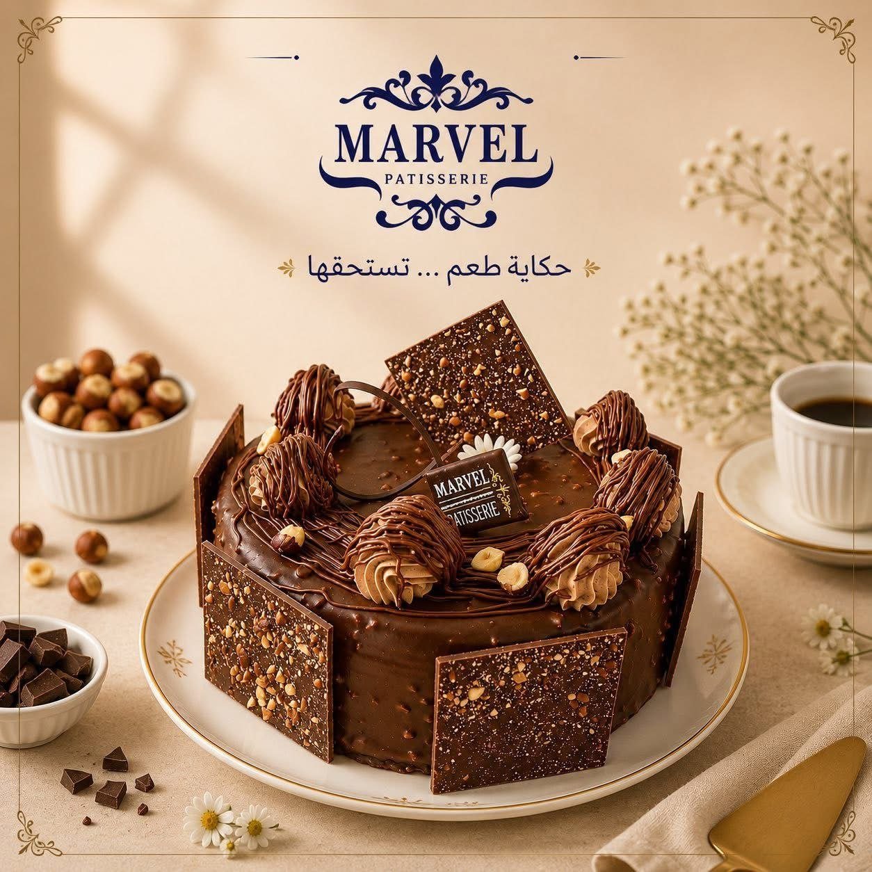 Marvel chocolate celebration cake